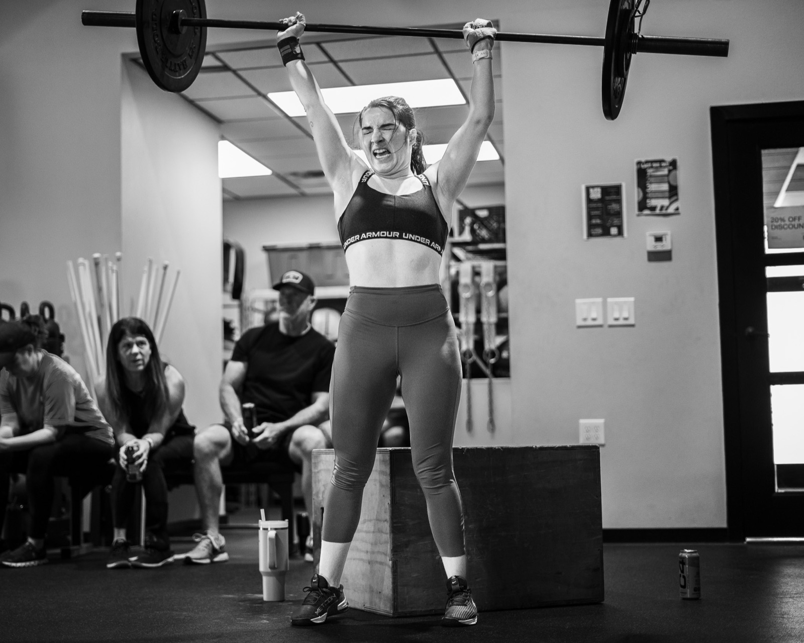 Thruster at full lockout